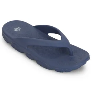 A-HA Navy Blue Casual Slipper For Men BEACHLITEM By Liberty Quick Dry Inner Sleeve
