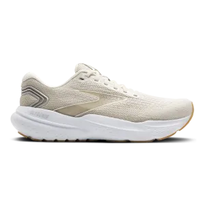 zipper - closure shoes Shock Absorption Sole Brooks Glycerin 21 - Khaki - Silver - White