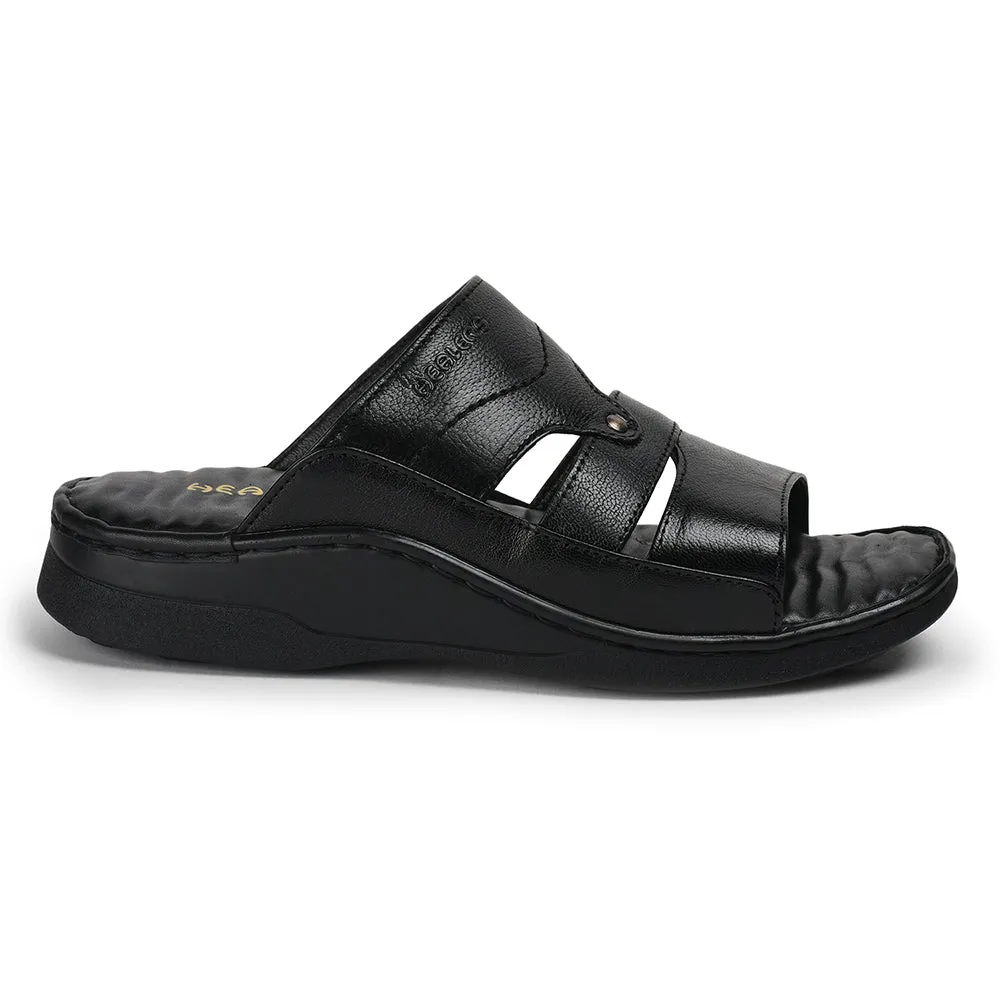 exclusive - running Healers By Liberty Men 2191-50 Black Casual Slippers
