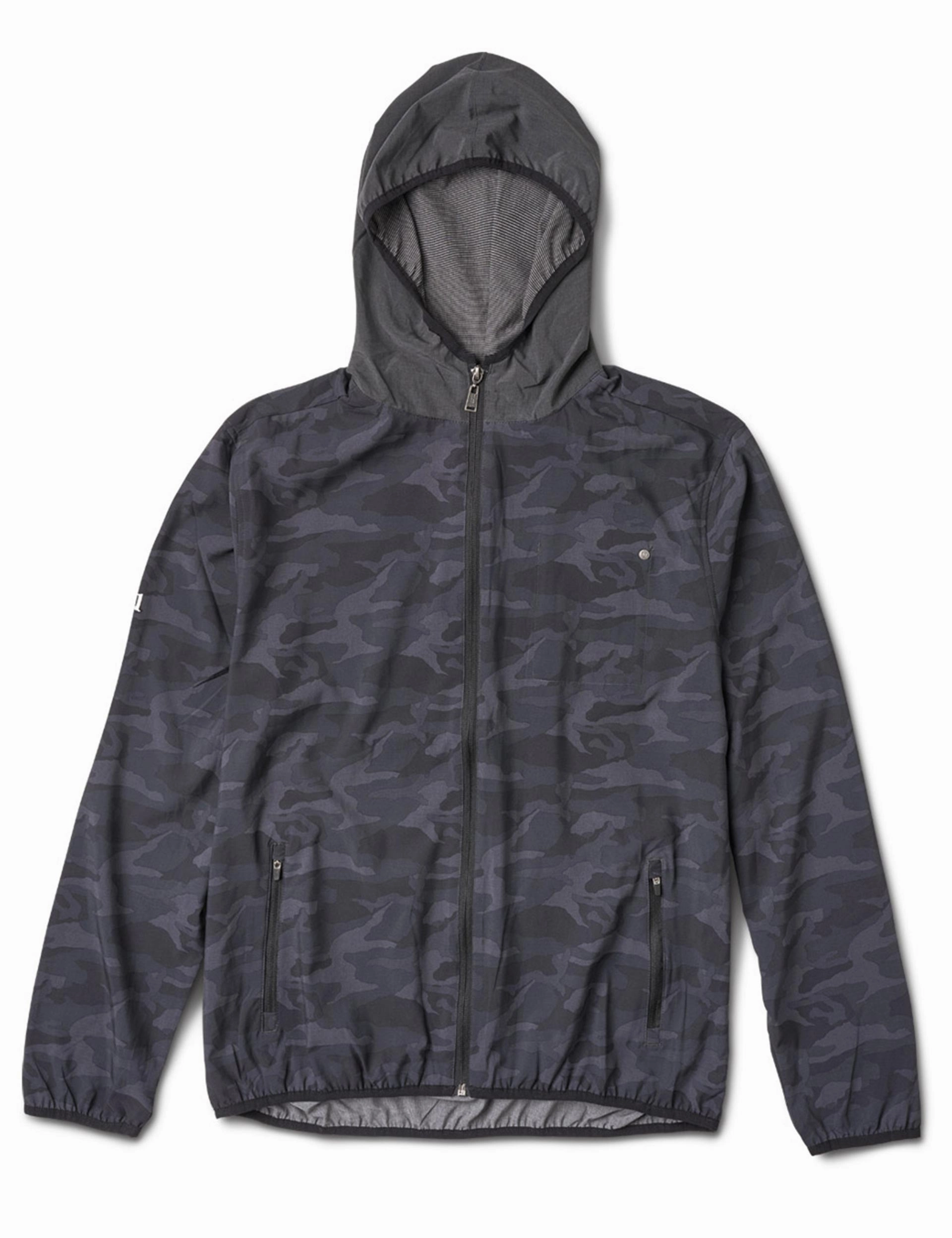 Flexible Seams Outdoor Trainer Shell - Black Camo