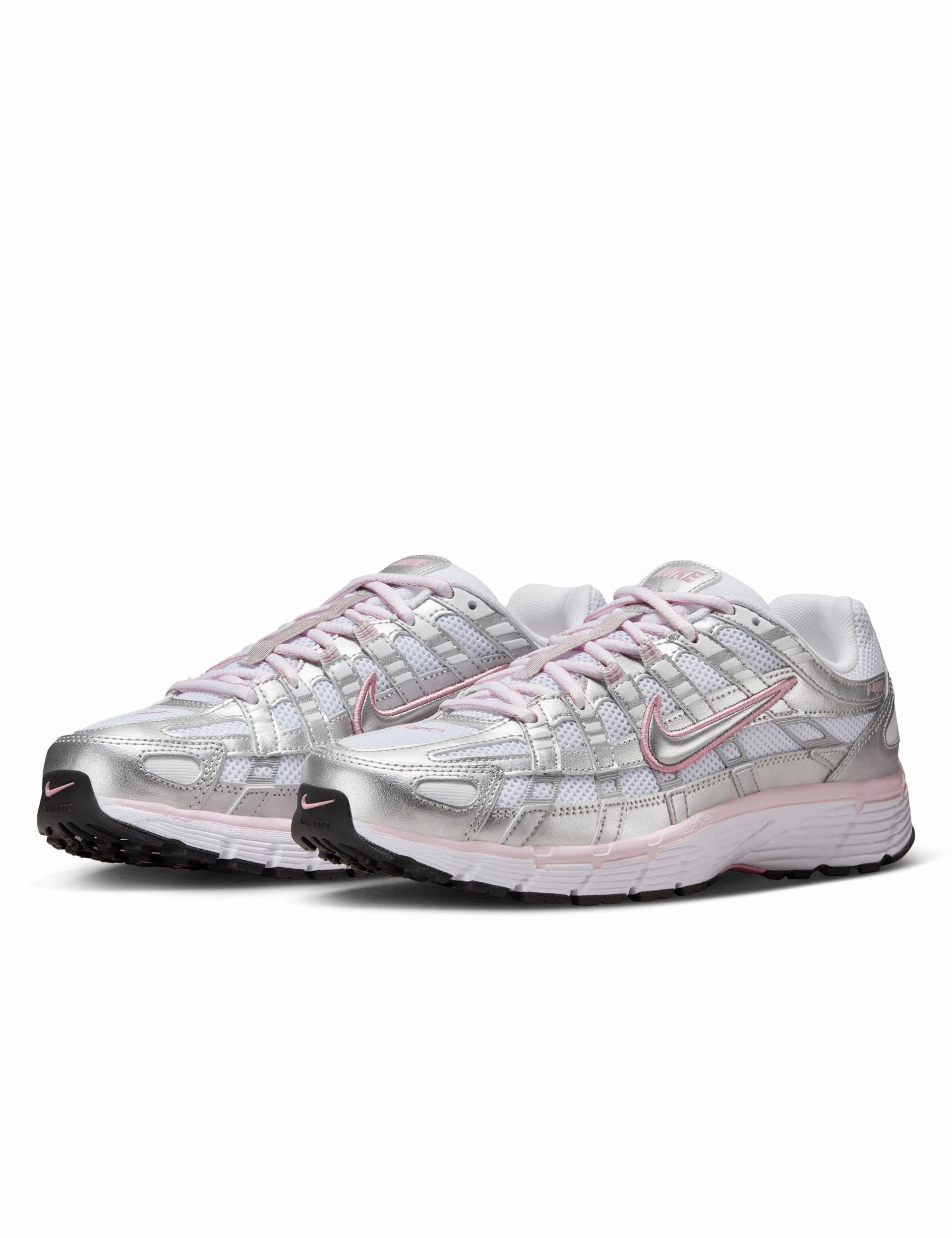 Adventure race P-6000 Shoes - White/Metallic Silver/Elemental Pink