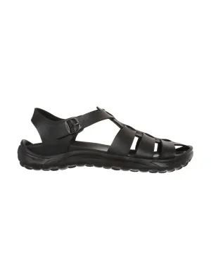 MBT Haru Black/Black Mens Recovery Sandals Cloud Cushioning