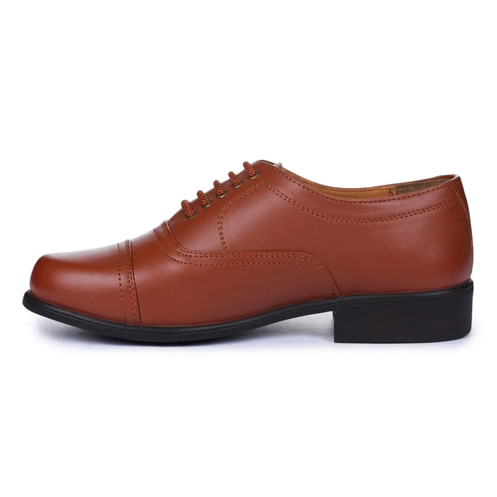 Multi Directional Grip Pattern Wet traction outsole Fortune Tan Classic Oxford Shoes For Men 7168-03 By Liberty