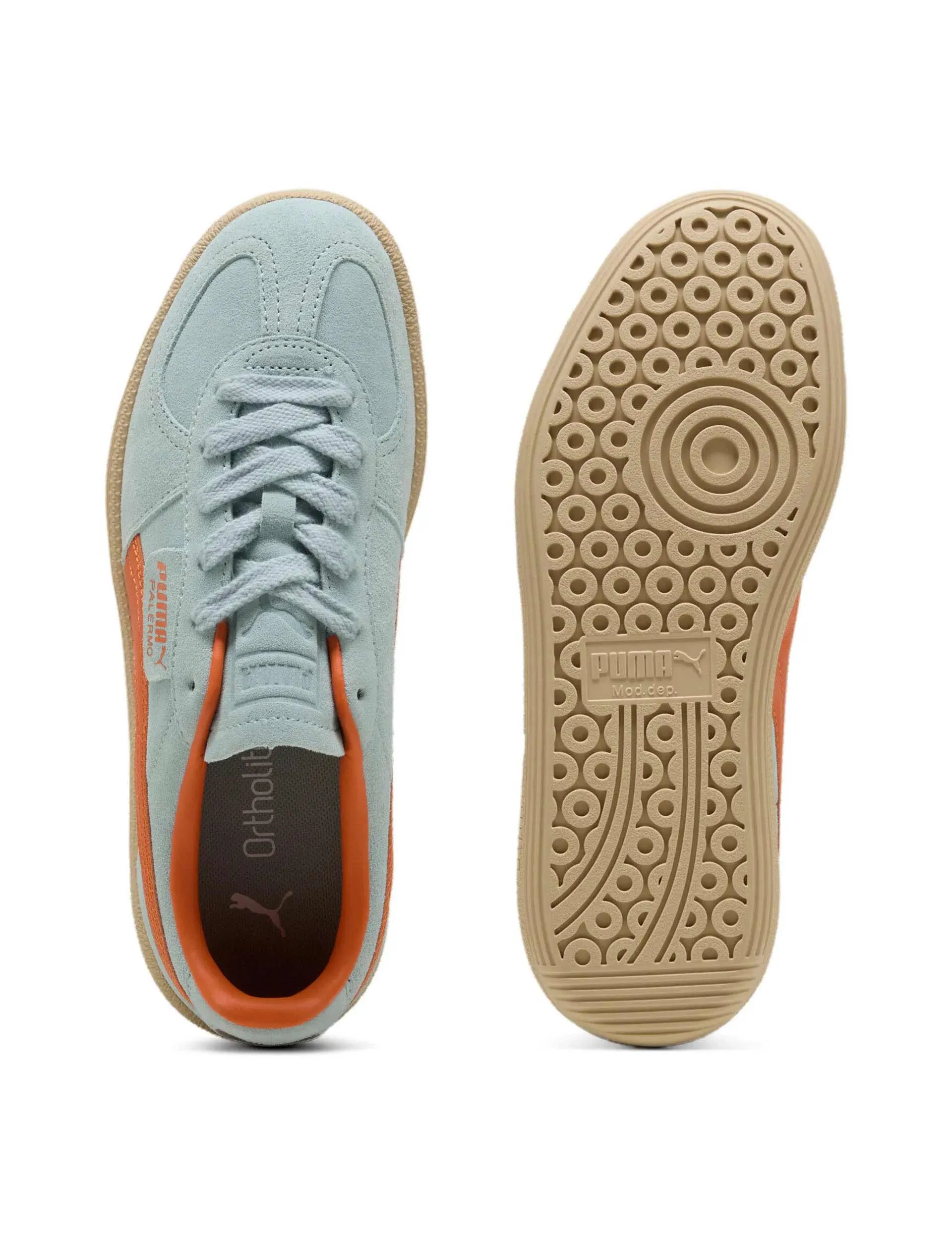 soft - lining late evening running shoes Palermo Sneakers - Modern Mint/Maple Syrup
