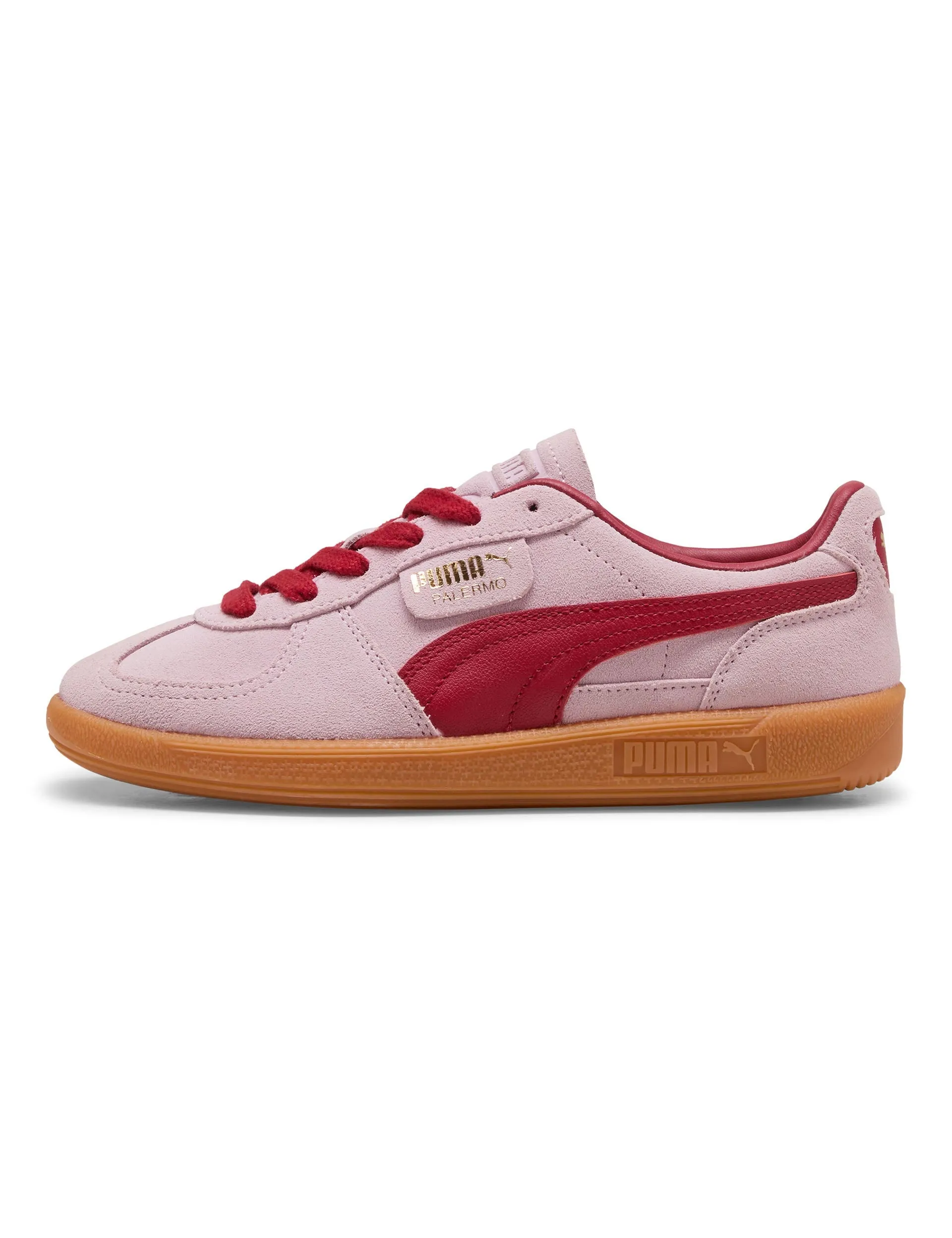 Everyday Flex Comfort Lightweight Palermo Sneakers - Rose Mauve/Dark Crimson