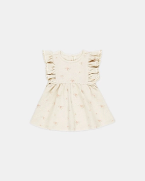 Quincy Mae Daisy Dress - Vintage Rose Spring kids' clothing