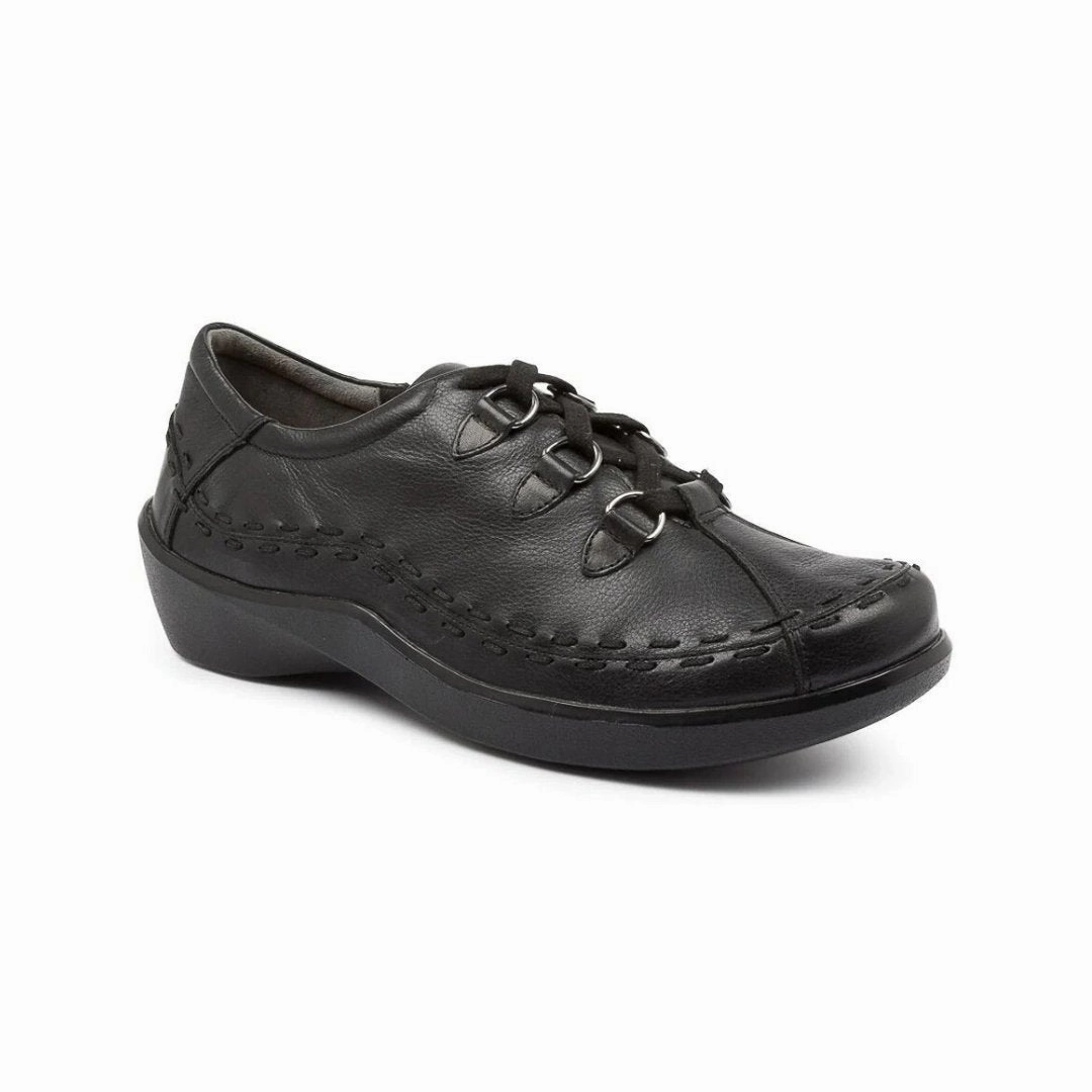 Ziera Shoes Women's Allsorts Comfort Lace-Up - Black quick dry FlexibleElasticity