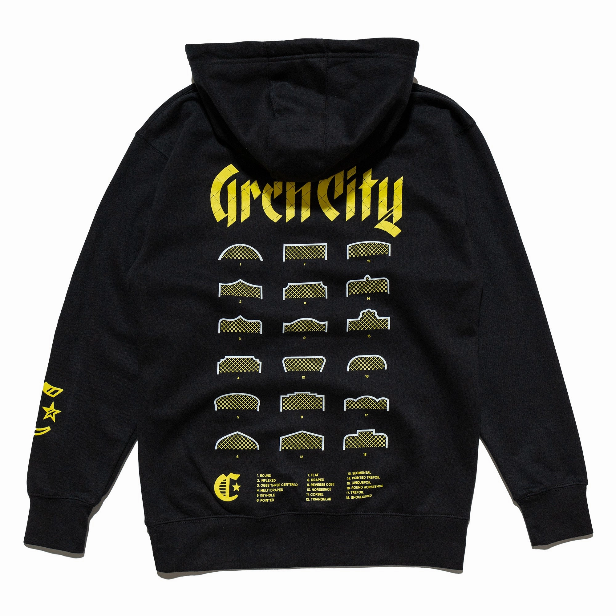 All Day Wear MLS ASG Arch City Branded Hoodie All Star 'Black'