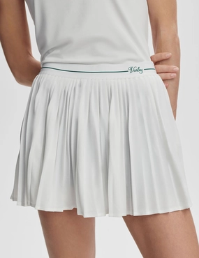 Durable Comfort Fashionable Design Clemency Mid Rise Skort 13.5" - White
