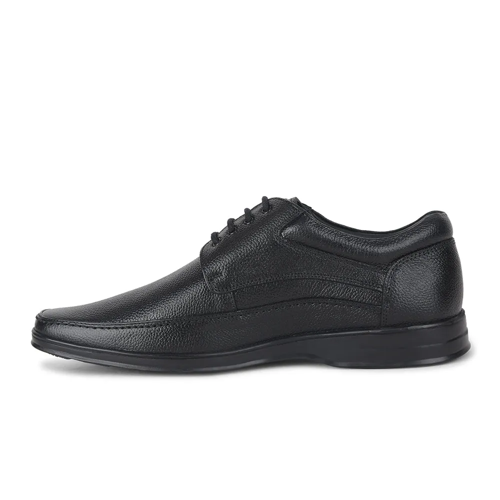 Endurance Boost Fortune by Liberty Men LOM-602 Black Formal Lacing Derby Shoes