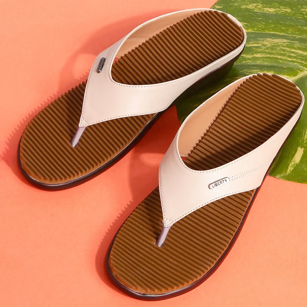 Senorita Casual (Beige) Slipper For Women D1-50 By Liberty road running shoe elements