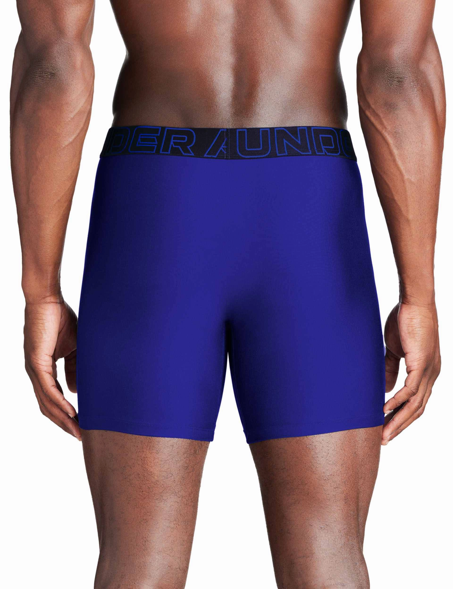 Performance Cotton- Solid 6?? 3Pk - Air Force Blue/Black NonSlipGrip