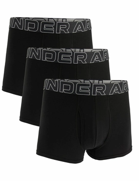 Shoot Mood Recycle Glow Performance Cotton- Solid 6?? 3Pk - Black