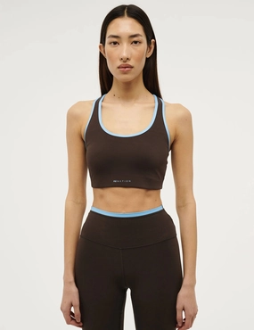 Smooth Cup Stellar Sports Bra - Coffee