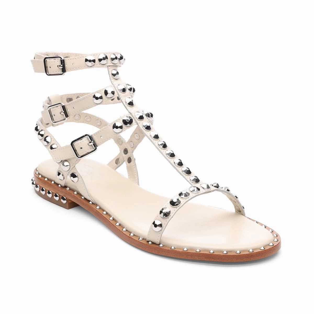 Play Studded Flat Sandal Eco Friendly Synthetic Fibers ergonomic shoes