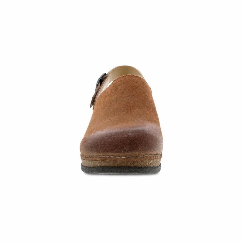 QuickRelease Fasteners Dansko Women's Merrin Mule - Tan Burnished Suede