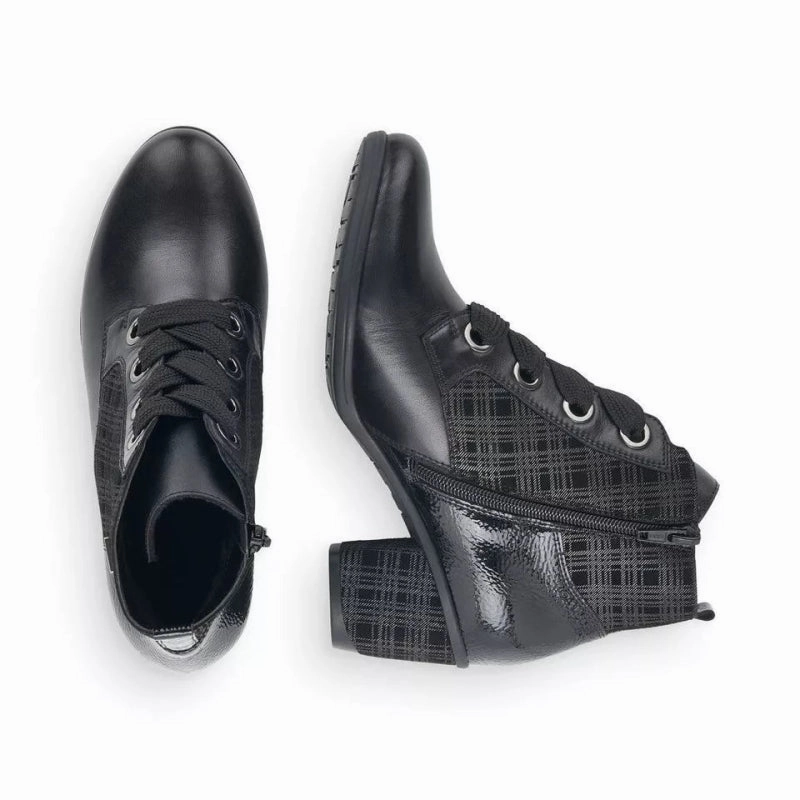 Remonte Women's Cheyanne D5474-02 - Black/Bronze Noble Core Smart Wear