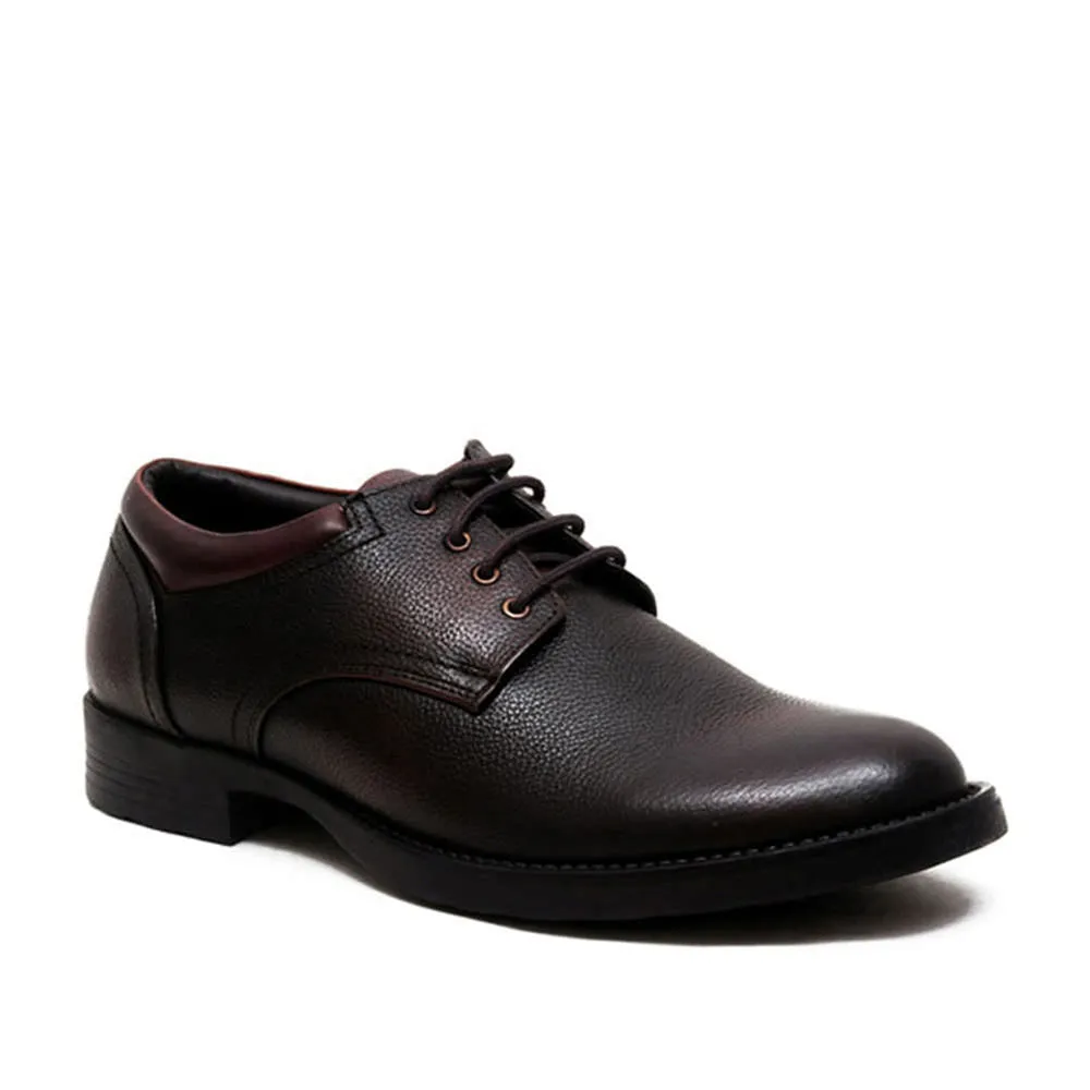 vamp Healers Formal Brown Lace-Up Derby Shoes For Men GAS-C17 By Liberty