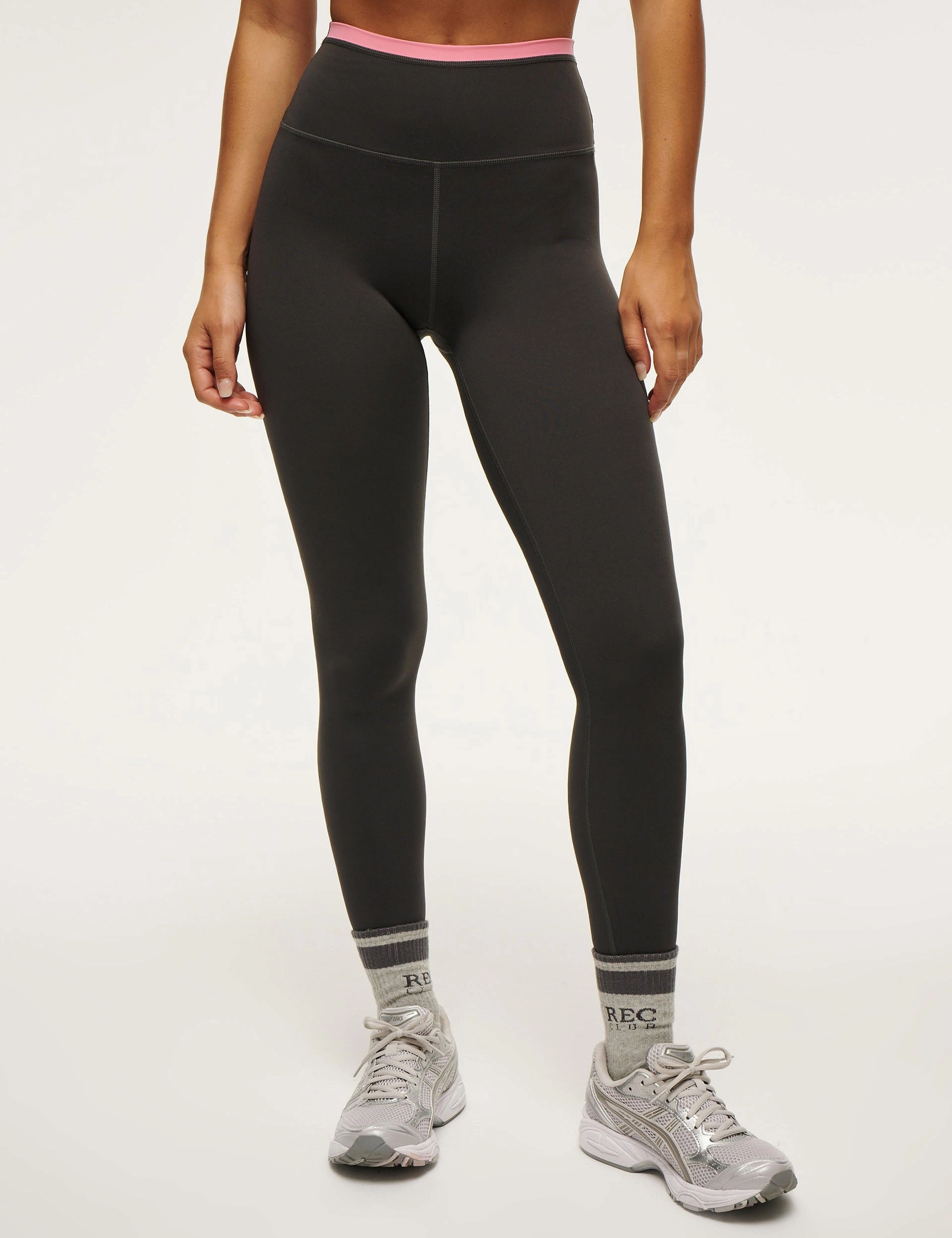 Vita Full Length Legging - Asphalt Elastic Waistband Design Effortless Comfort Wear