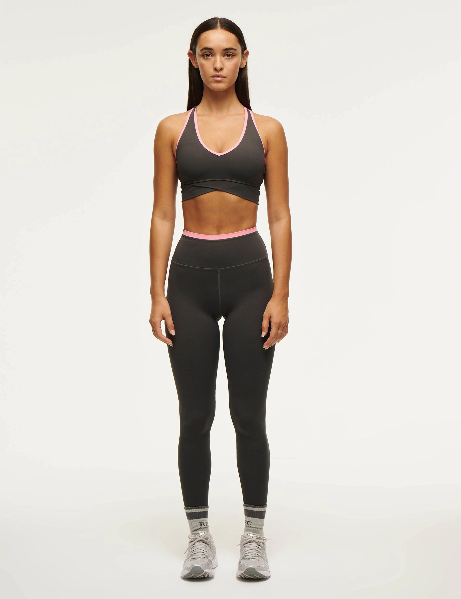 Sporty Fit Vita Full Length Legging - Asphalt