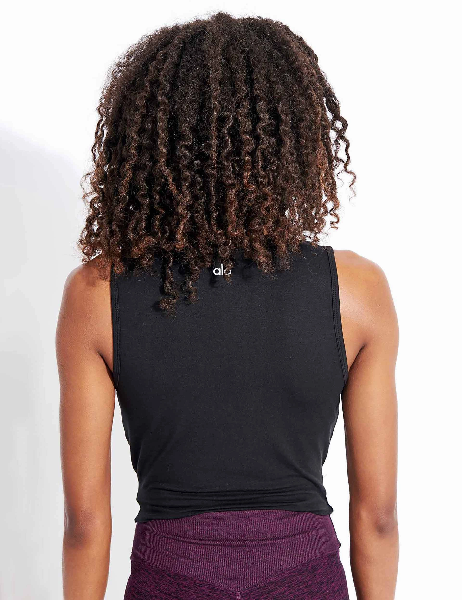Cover Tank - Black Sustainability - focused quick dry