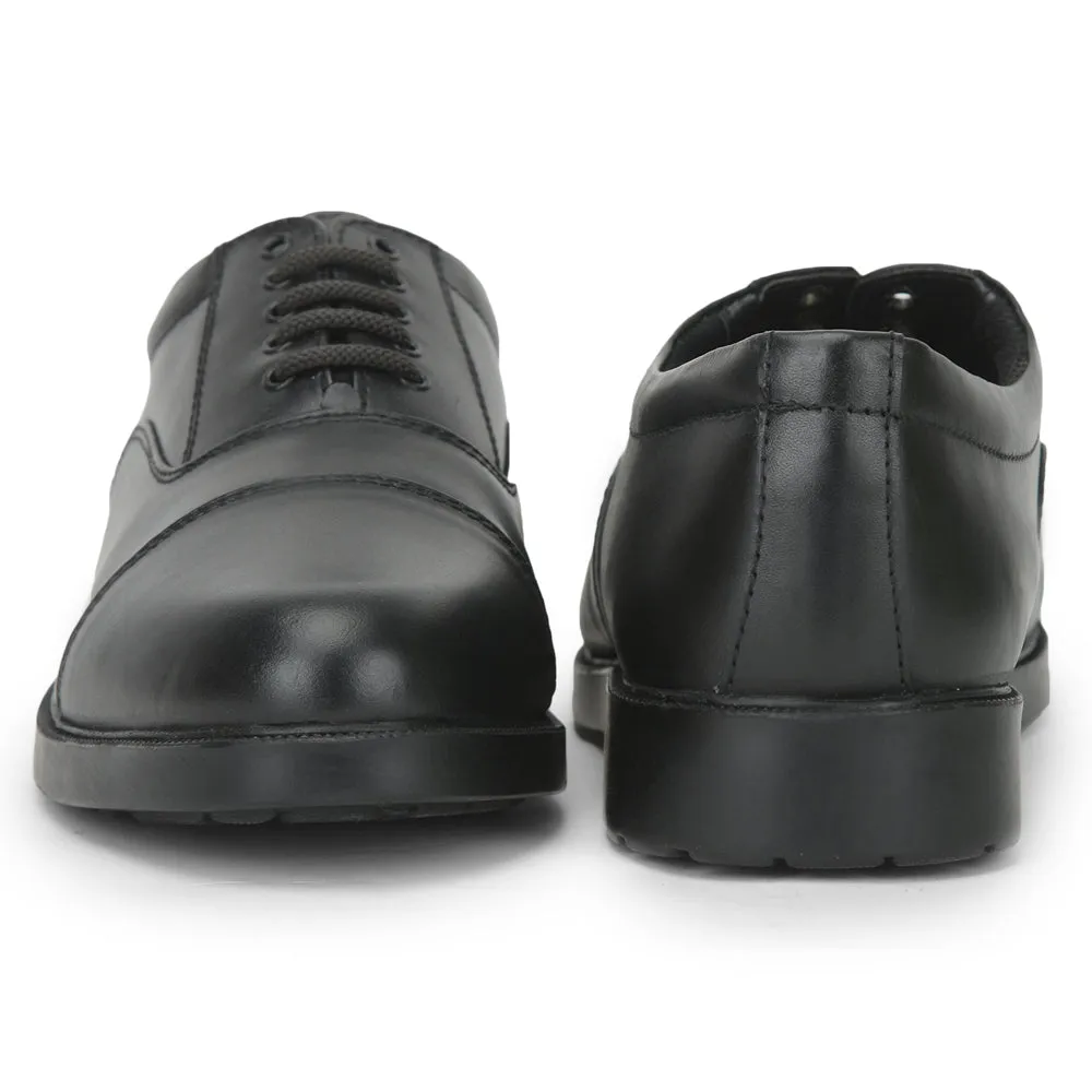 Prefect Formal Lace Up Shoes Men (BLACK) 5238-219B By Liberty Dynamic Balance Abrasion Resistant Welding