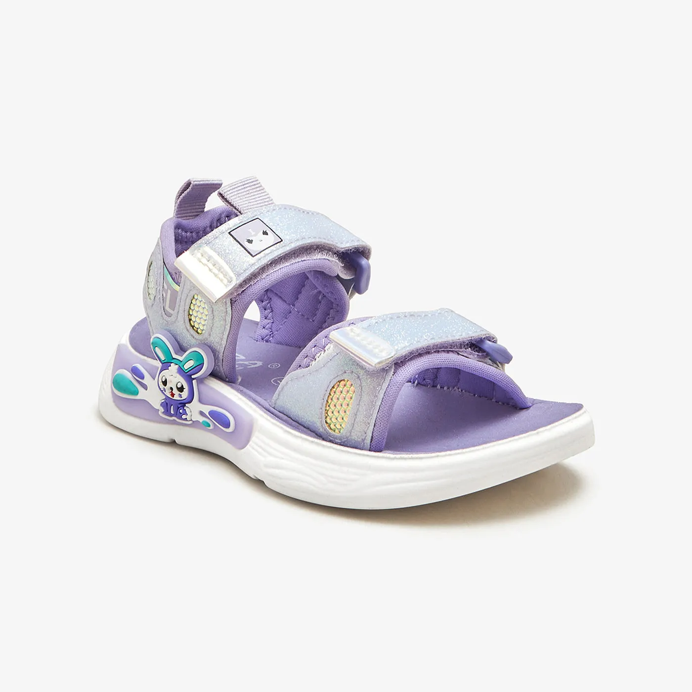 Girl's Bunny Steps Sandals Responsive Foam Cushioning