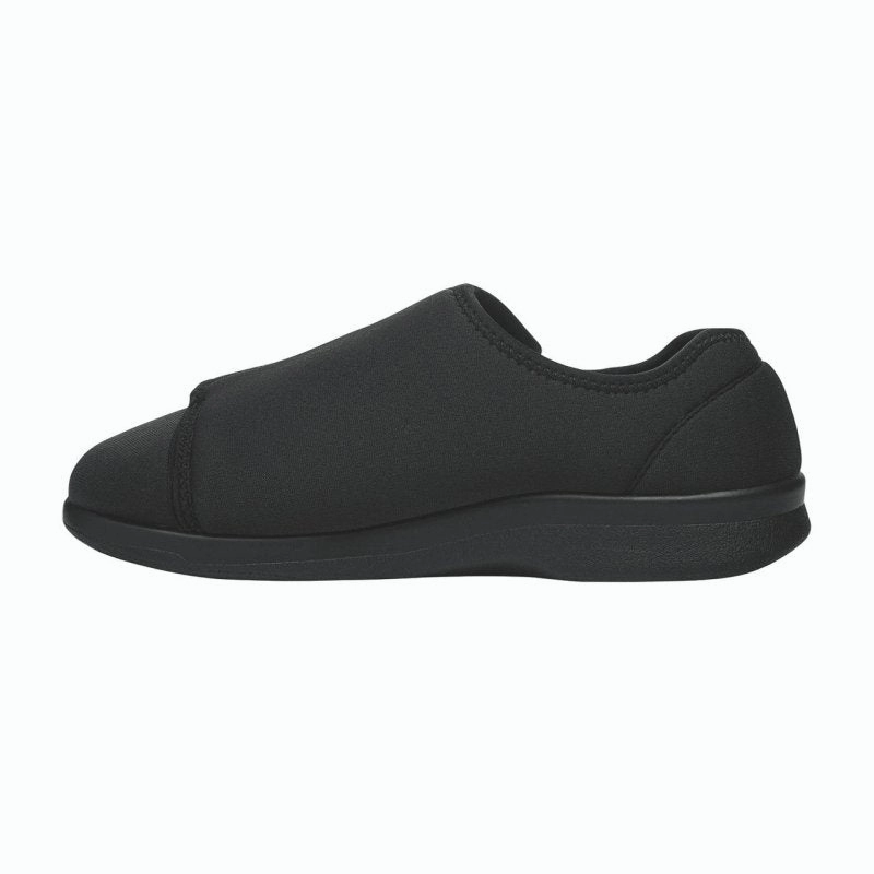 Propet Men's Cush N Foot - Black Unique Cut Joyful Mood