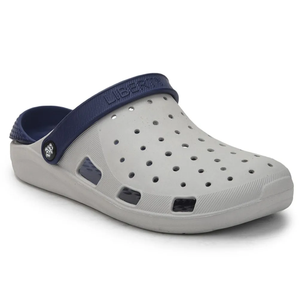 A-HA Grey Slingback Clogs For Men LPMXT-800 By Liberty countryside - climate shoes