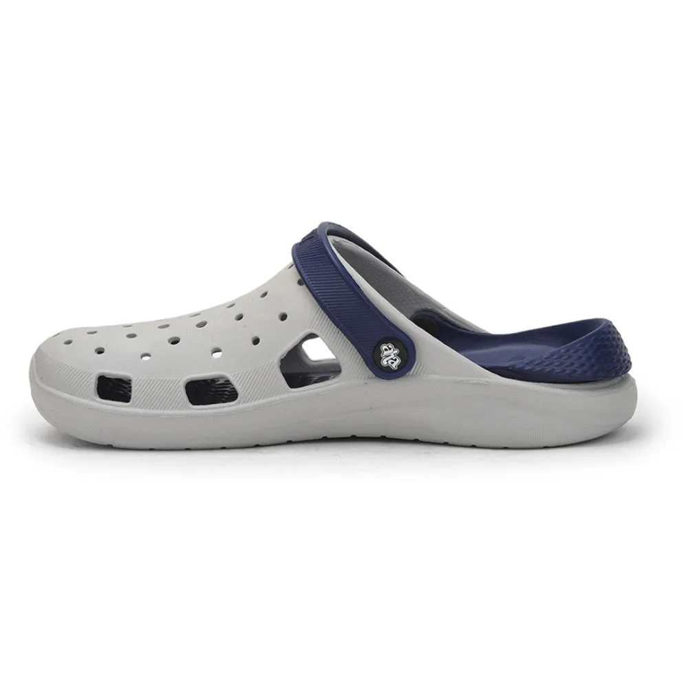 A-HA Grey Slingback Clogs For Men LPMXT-800 By Liberty 5K running shoes