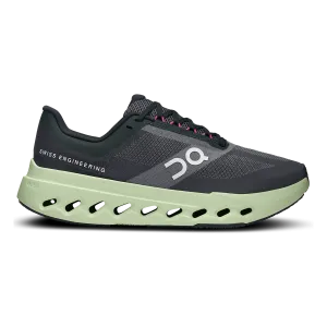 Lightweight Material running in a marathon shoes ON Cloudsurfer Next - Black - Lima