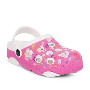 Lucy&Luke Pink Casual Sling Back Clogs For Kids LPMXT-820 By Liberty gender - specific Energy Capture Pads
