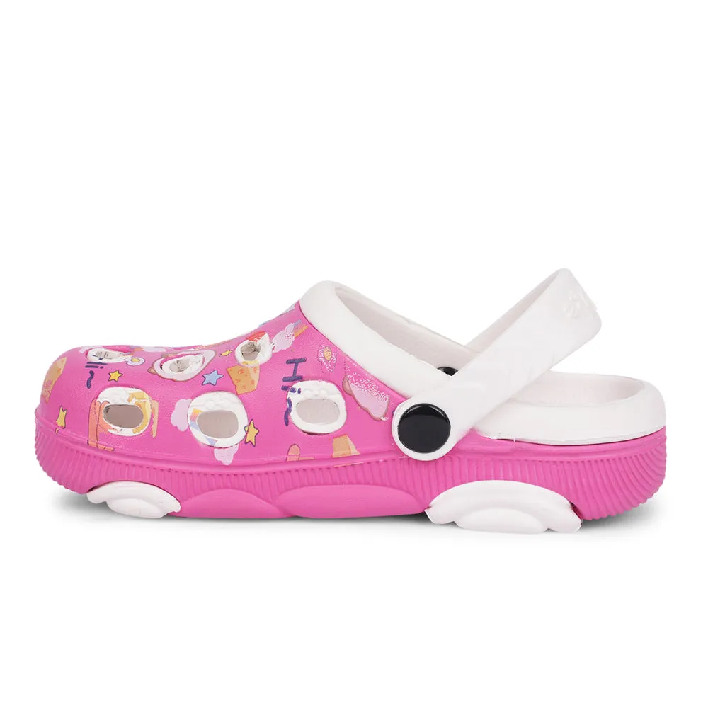 Energy Rod Tech Lucy&Luke Pink Casual Sling Back Clogs For Kids LPMXT-820 By Liberty
