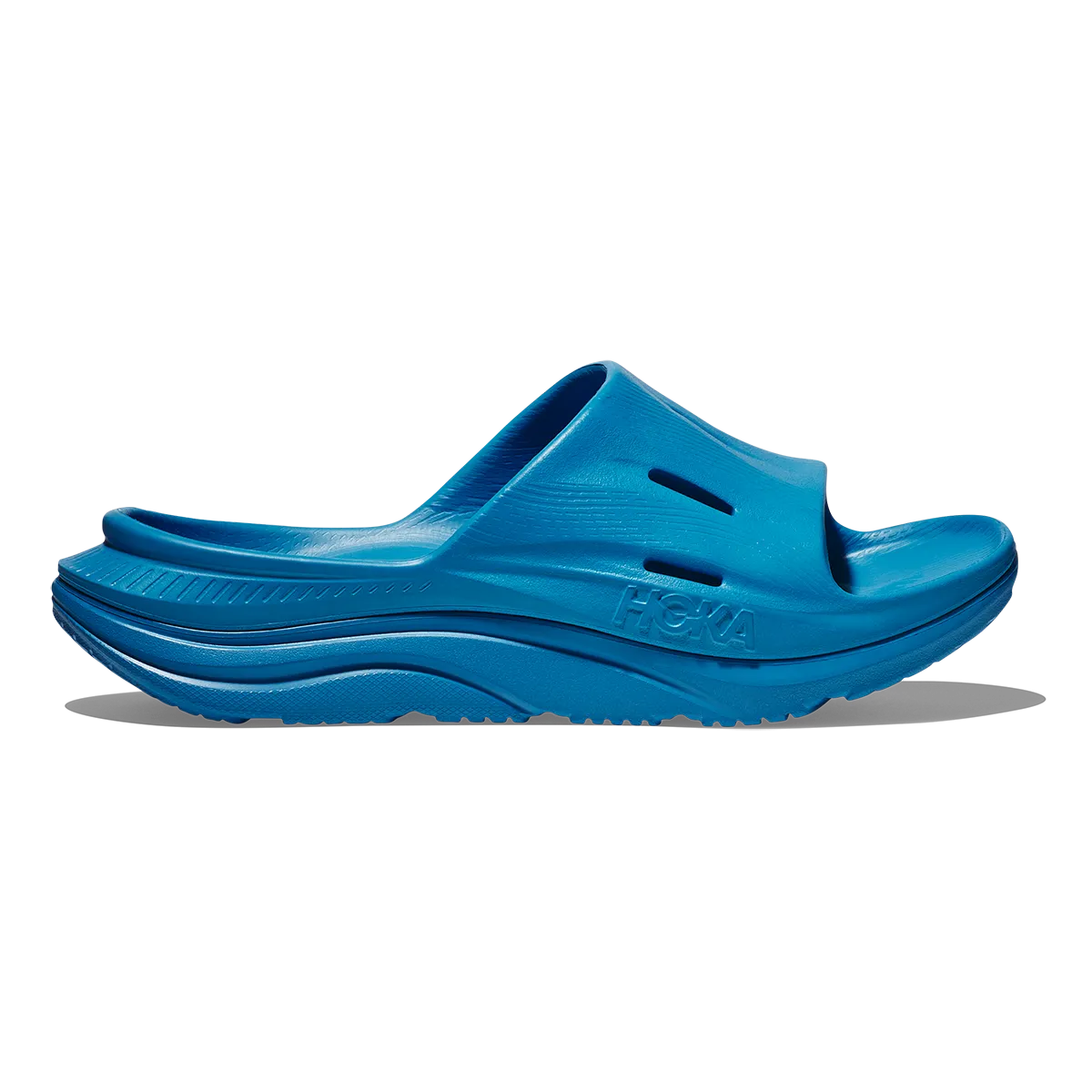 Impact Resistant Forefoot Multi   Purpose Hoka Ora Recovery Slide 3 - Diva Blue - Diva Blue
