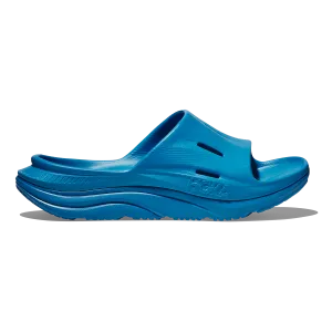 racing footwear Hoka Ora Recovery Slide 3 - Diva Blue - Diva Blue