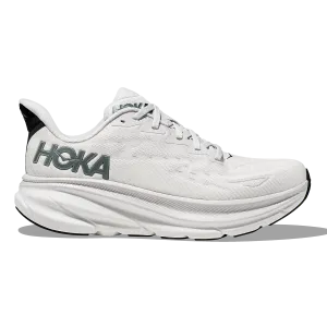 Hoka Clifton 9 - Nimbus Cloud - Steel Wool Custom - made Adjustable Feature