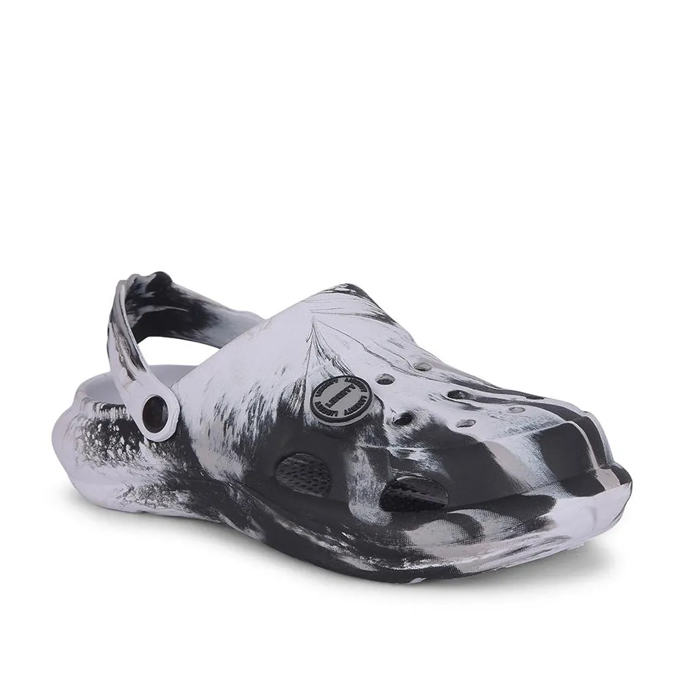 running in coastal areas Microporous Foam Lucy & Luke Black Slingback Clogs For Kids ALEX-02E By Liberty