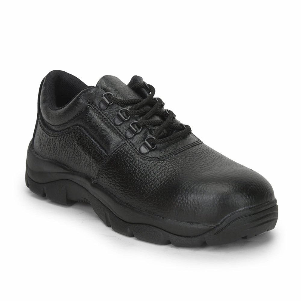 Freedom Casual Lacing Shoes For Men (Black) ARMOUR-ST By Liberty lug - sole shoes