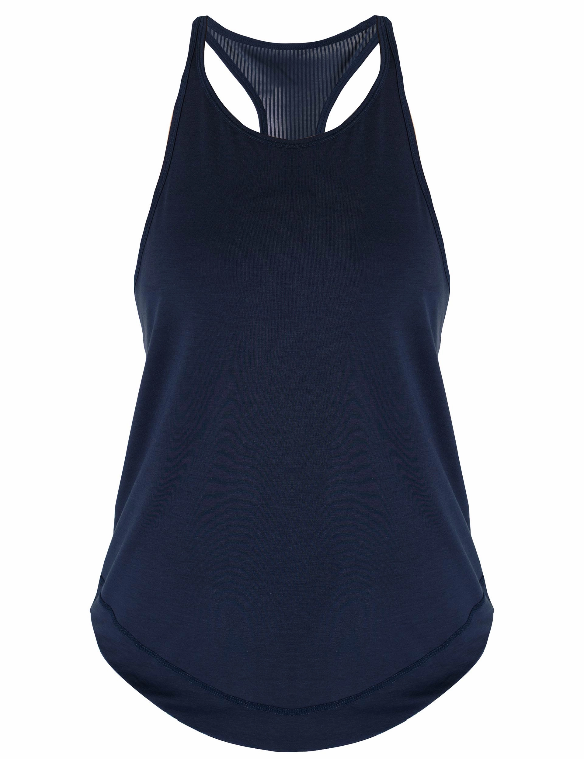 Upgradeable Anti Odor Material Breathe Easy Run Vest - Navy Blue