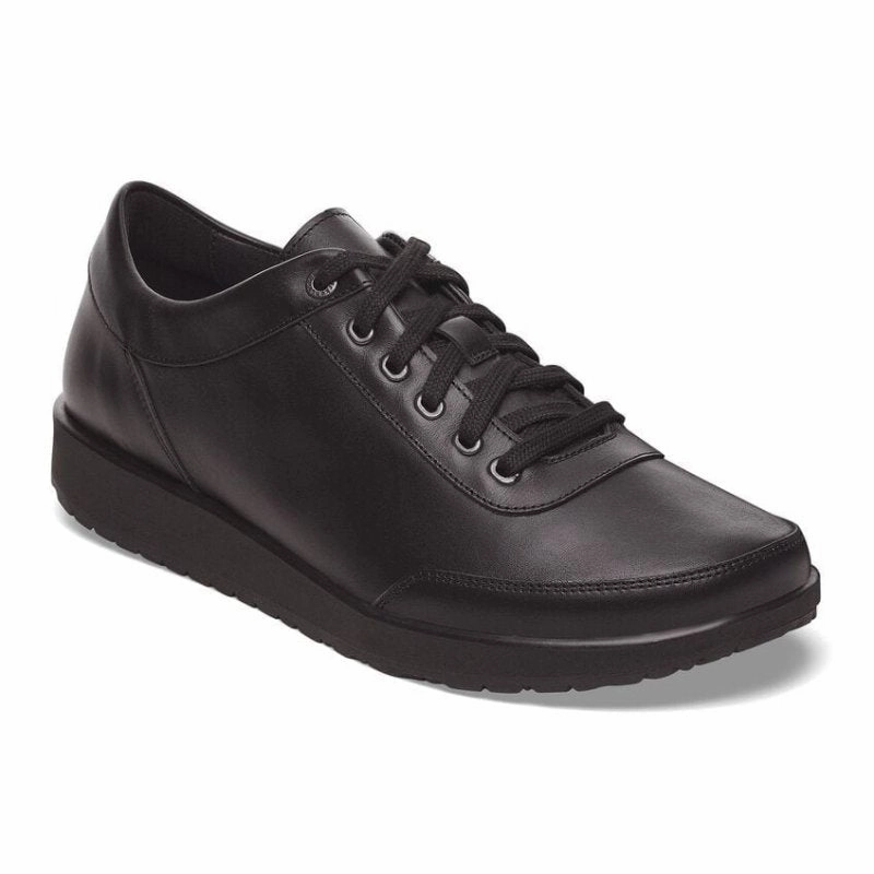 Birkenstock Men's Honnef 365 - Black Leather ButterySoftTexture