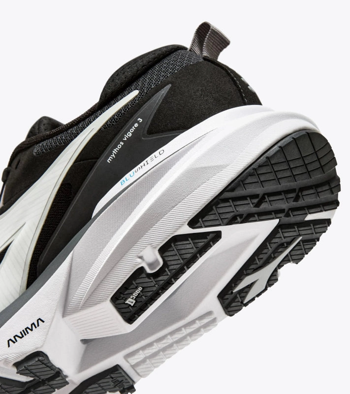 Diadora Men's Mythos Blueshield Vigore 3 - Black/White Multi-functional durability