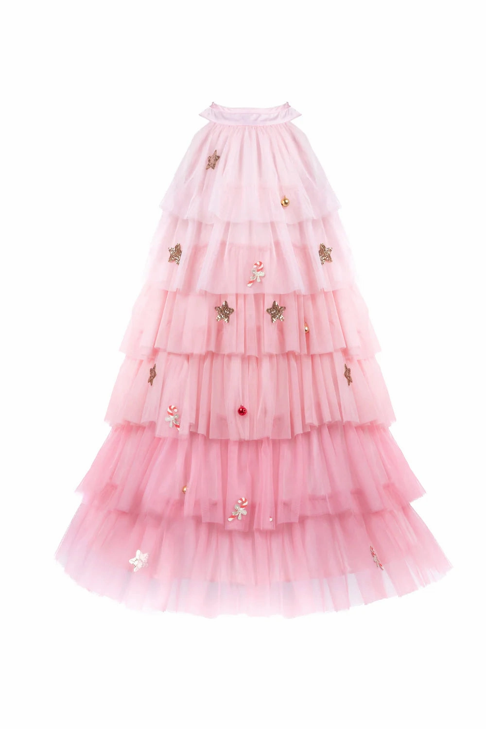 Utility Jacket ChafeResistant Seams Great Pretenders Christmas Tree Dress with Headpiece - Blush