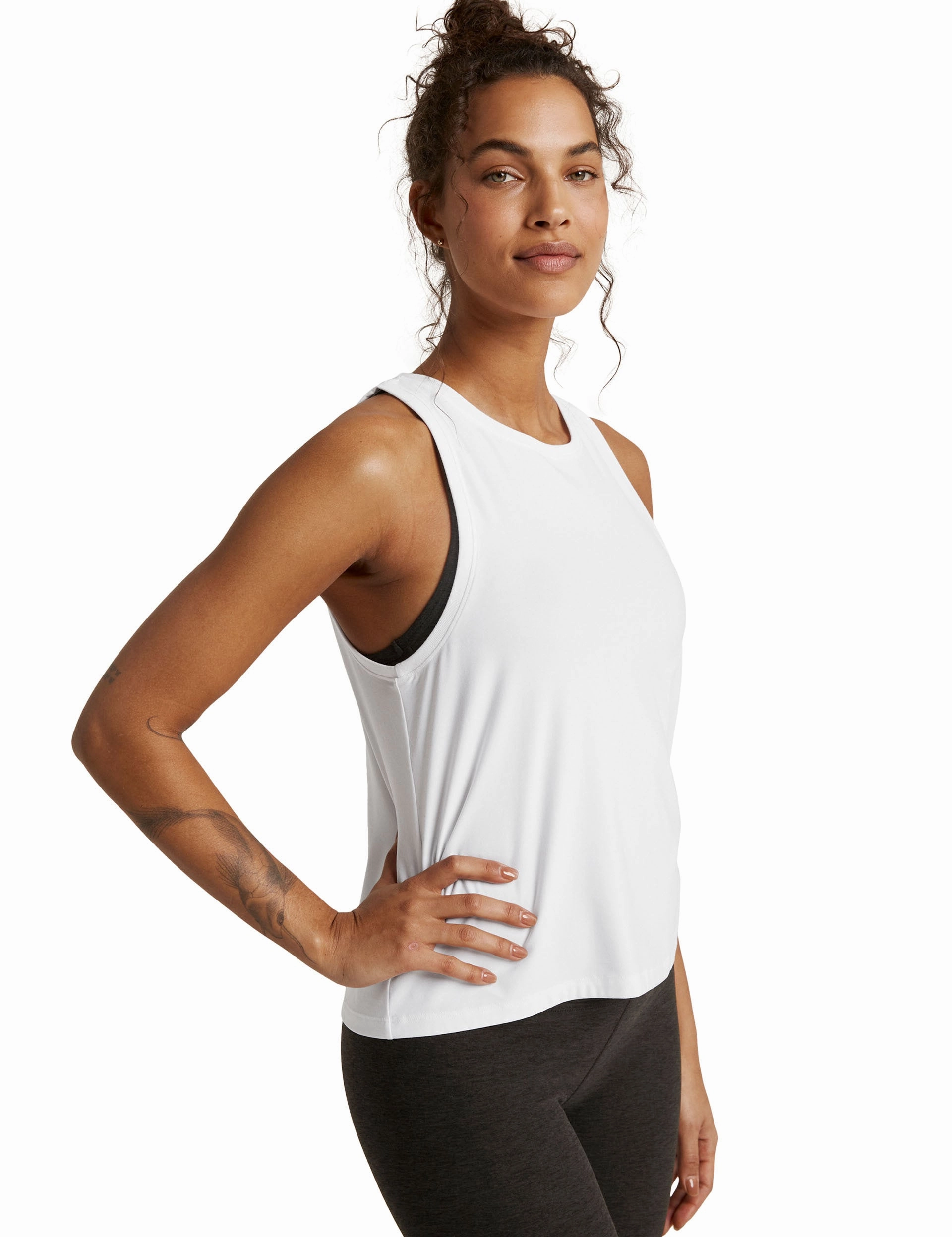 Outdoor Smooth Training Gear Featherweight Rebalance Tank - Cloud White
