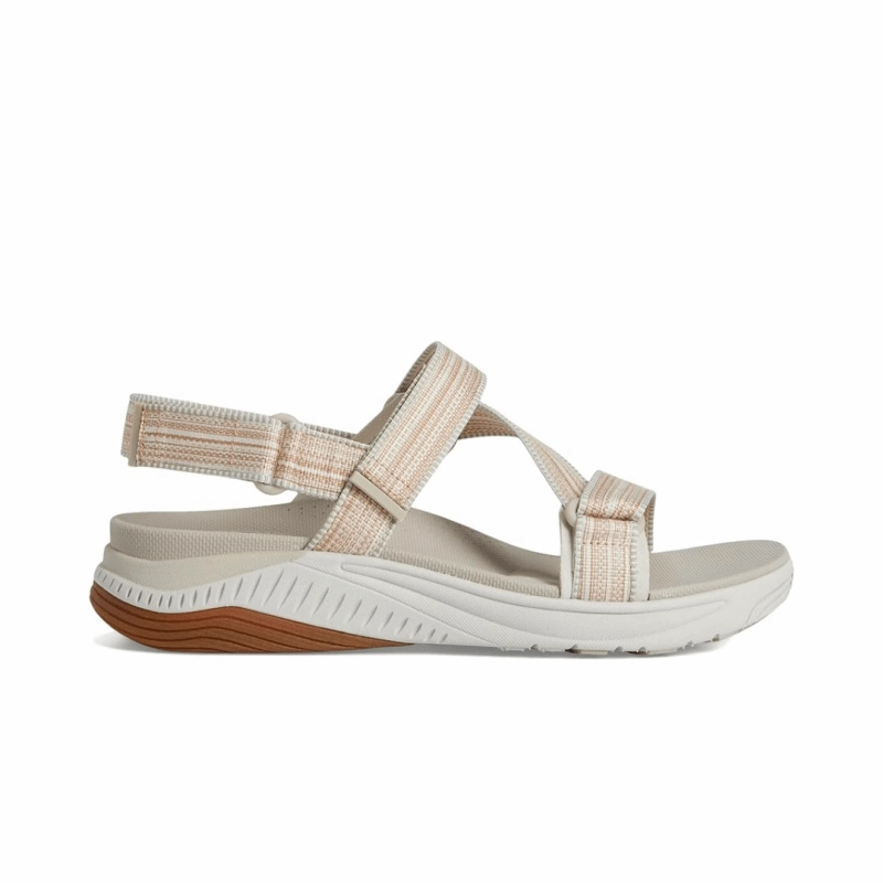 Dansko Women's Rayna - Taupe Multi Webbing Wide Glow QuickRelease Closures