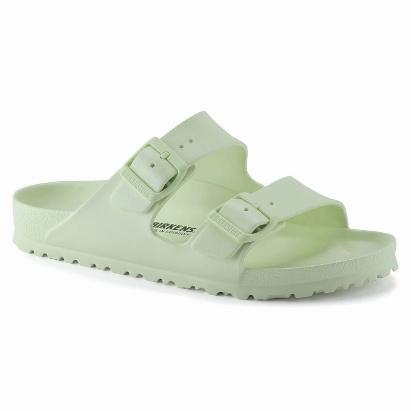Birkenstock Arizona Essentials - Faded Lime EVA AllSeasonWear Comfy Style