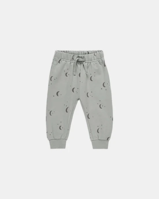 Quincy Mae Relaxed Sweatpant - Moons Comfortable kids' attire Extra - small