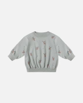 Boys' fashion items Outerwear Quincy Mae Relaxed Sweatshirt - Moose