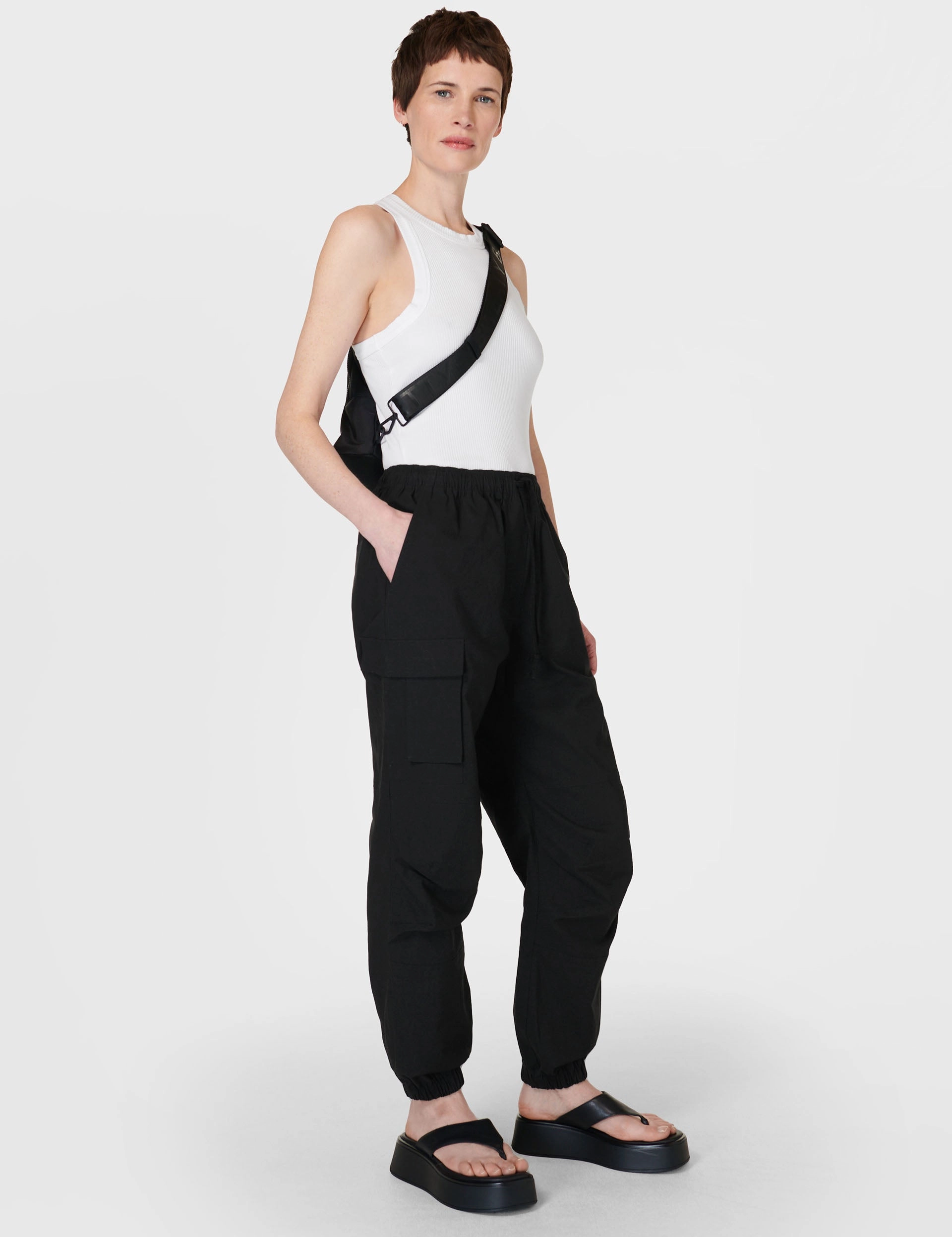 Smart Skirt Quinn Cargo Pants - Black