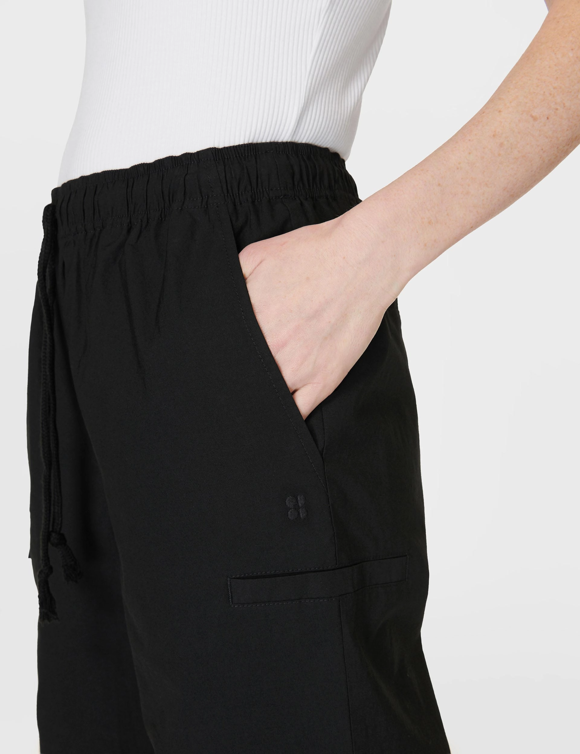 Quinn Cargo Pants - Black Craft Soul Casual Design
