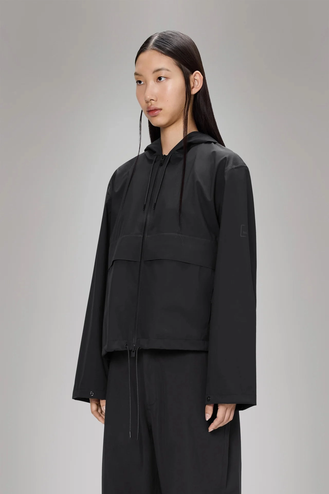 Quiet Core Daily Fit Rains Suva Hardshell Short String W Jacket W3 'Black'